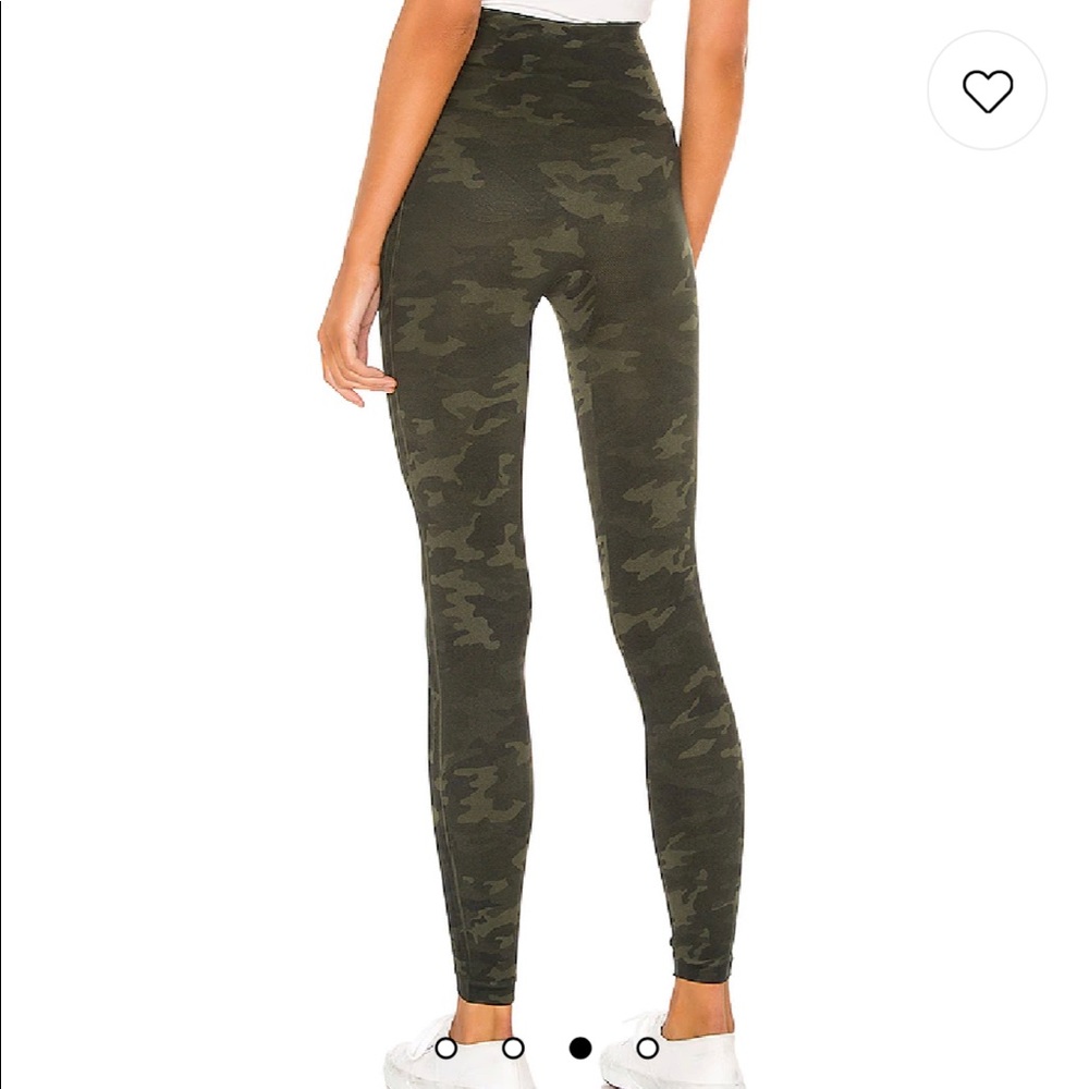 Spanx green camo leggings